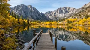 Silver Lake mountain reflection